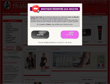 Tablet Screenshot of francesexeshop.com